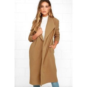 Lulus Tan Coat